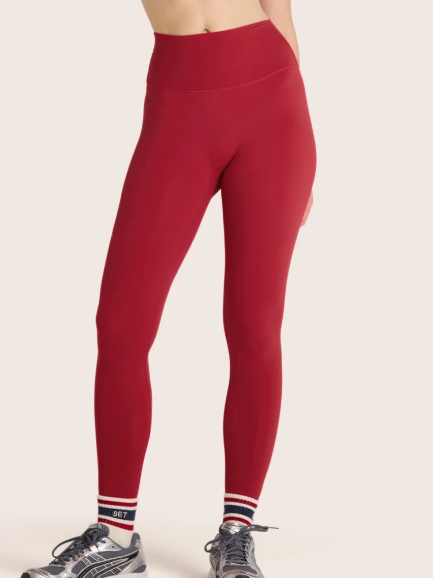 New Set Active Xxl Lady Bug Red Breathe Airluxe High Rise Leggings Workout Yoga